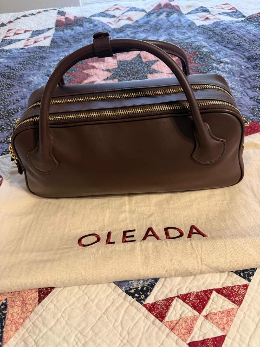 Mini Marina Carryall —Chocolate